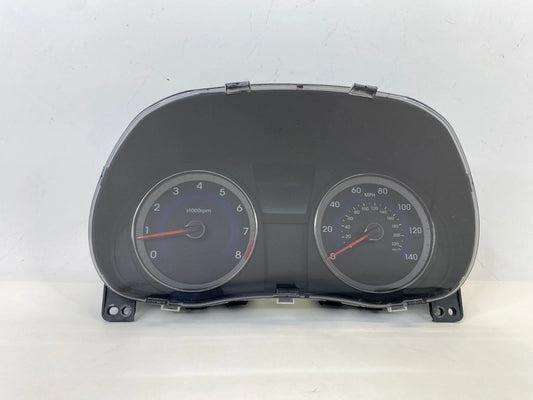 12 13 14 HYUNDAI ACCENT SPEEDOMETER INSTRUMENT CLUSTER 104.645 MILES 94001-1R010