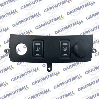 05 06 NISSAN ALTIMA FRONT CENTER CONSOLE LEFT & RIGHT SEAT HEATER SWITCH PANEL