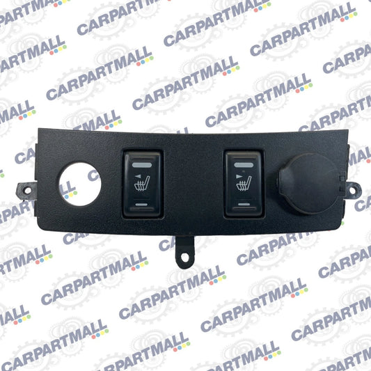 05 06 NISSAN ALTIMA FRONT CENTER CONSOLE LEFT & RIGHT SEAT HEATER SWITCH PANEL