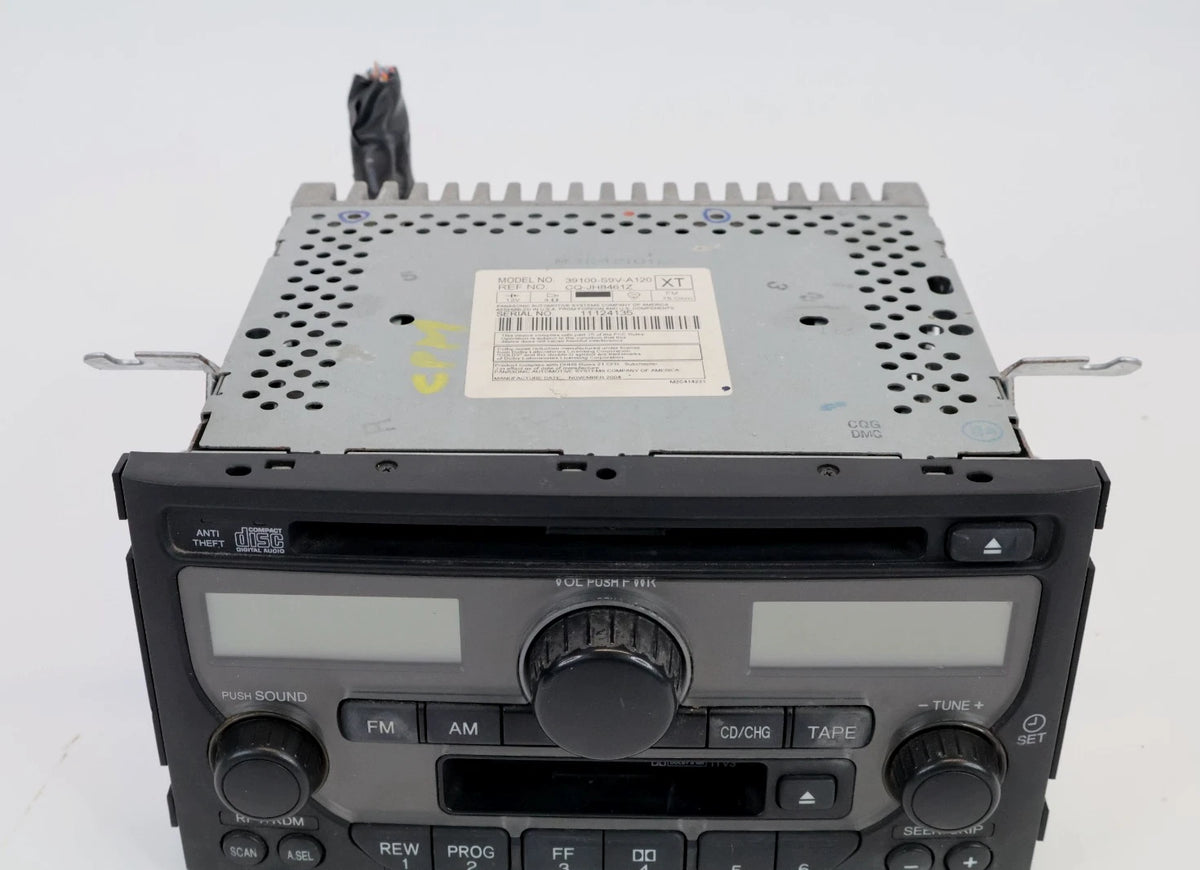 2003-2005 HONDA PILOT AM FM CD CASSETTE RADIO STEREO PLAYER OEM 39100-S9V-A120