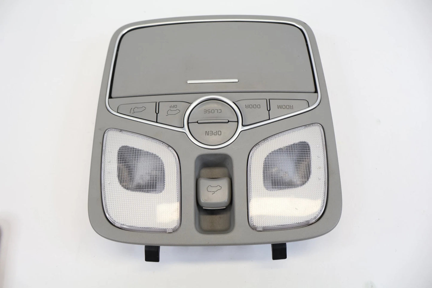 2014 2015 KIA SORENTO OVERHEAD CONSOLE DOME LIGHT SUNGLASS HOLDER W/ SUNROOF OEM