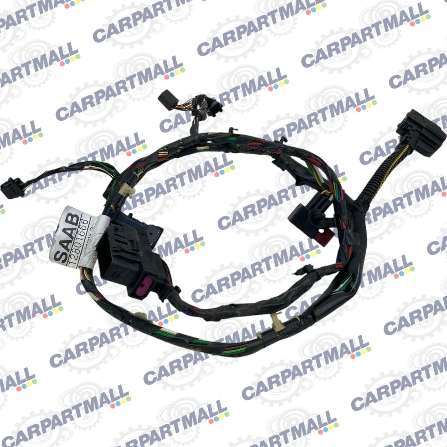 2003-2011 SAAB 9-3 93 SEDAN FRONT RIGHT SIDE DOOR WIRE WIRING CABLE 12801666 OEM