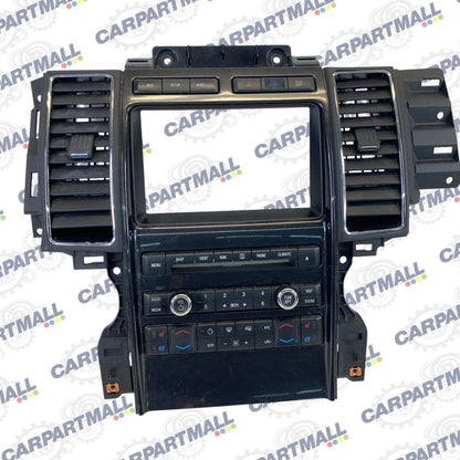 10-12 FORD TAURUS RADIO CLIMATE CONTROL PANEL TRIM W/ AIR VENT BG1T-18A802-BC