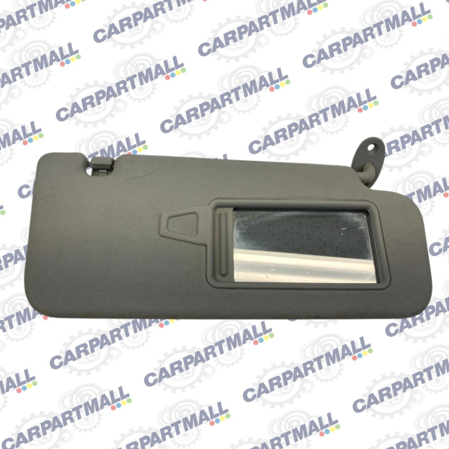 2010-2013 Kia Forte w/o Sunroof Right Passenger Side Sunvisor Sun Visor Gray OEM