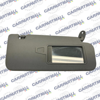 2010-2013 Kia Forte w/o Sunroof Right Passenger Side Sunvisor Sun Visor Gray OEM