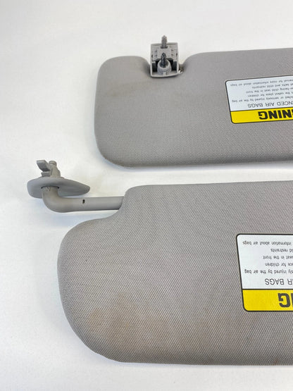 11-14 HYUNDAI SONATA DRIVER PASSENGER SUNVISOR LEFT & RIGHT SUN VISOR SET PAIR