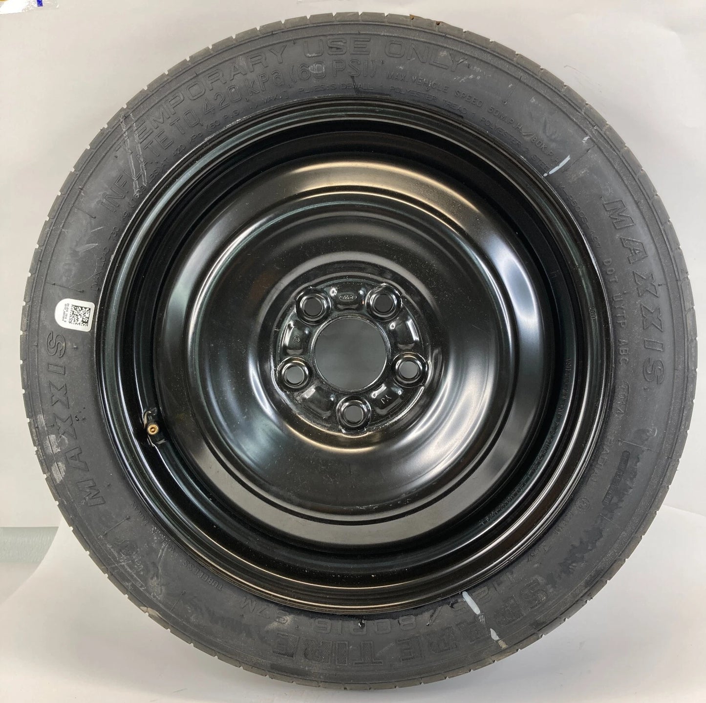 2013-2020 FORD FUSION 12-18 FOCUS SPARE TIRE WHEEL COMPACT DONUT T125/80R16