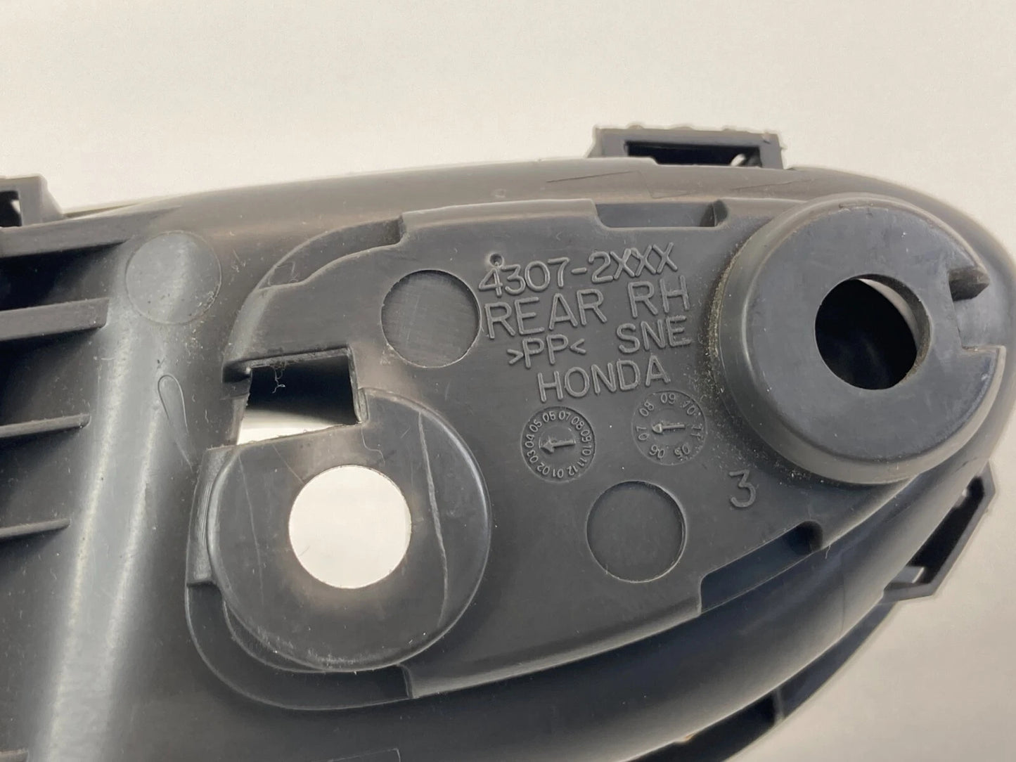 2006-2011 HONDA CIVIC SEDAN REAR RIGHT SIDE INTERIOR DOOR HANDLE 4307-2XXX OEM