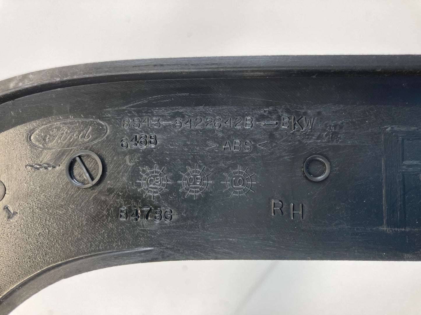 08-11 FORD FOCUS FRONT RIGHT SIDE DOOR PULL HANDLE FINISH TRIM 8S43-5422642B-BKW