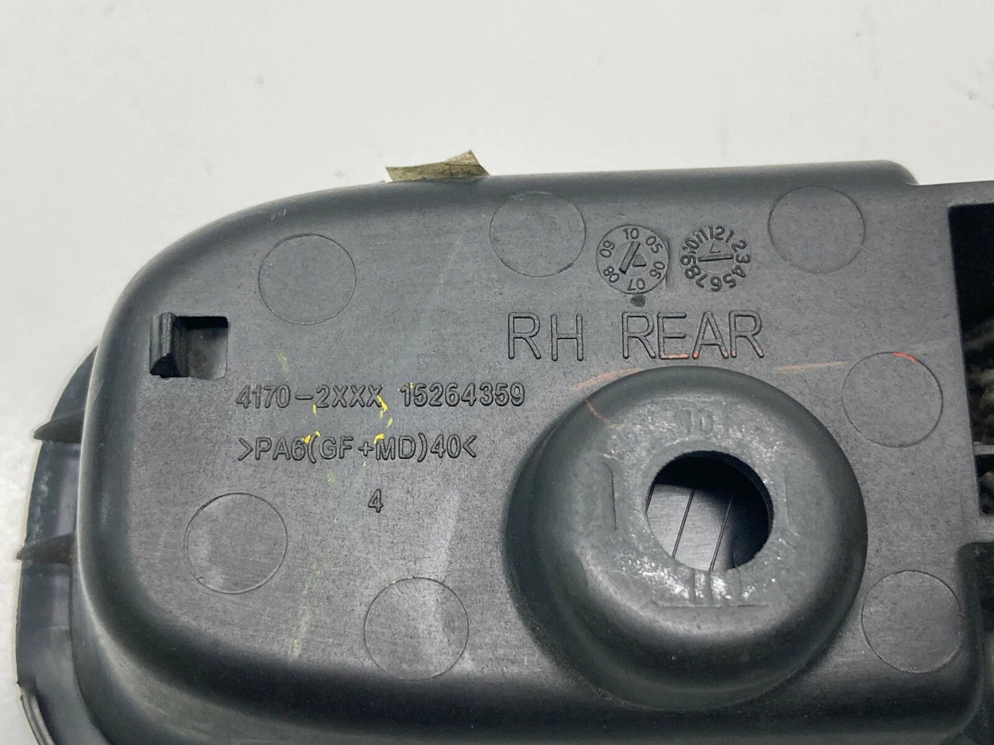2007-2009 SATURN AURA REAR RIGHT PASSENGER INSIDE INNER DOOR HANDLE 15264359 OEM