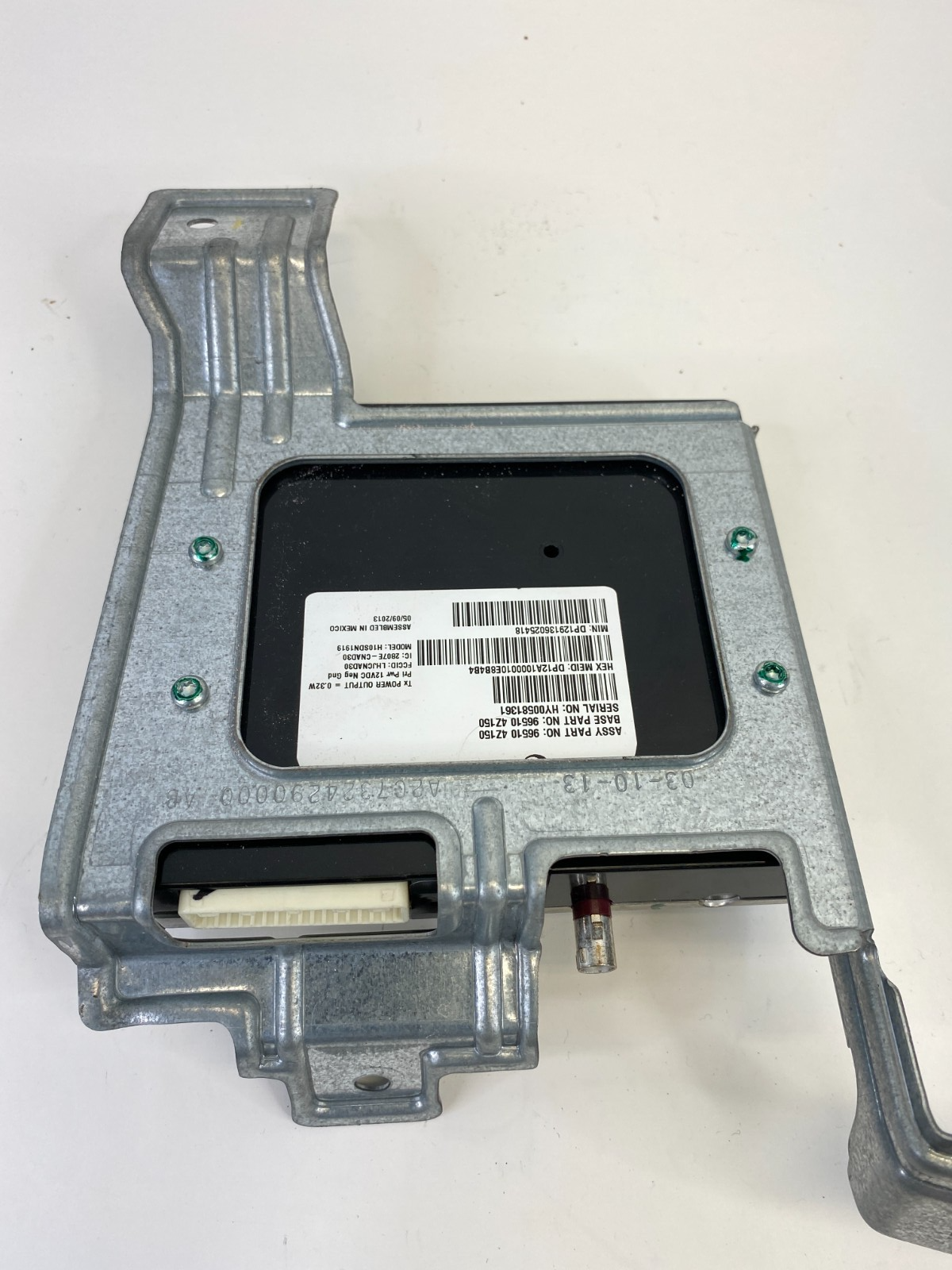 2013 Hyundai Santa Fe Sport GPS Navigation System Control Module 96510-4Z150 OEM