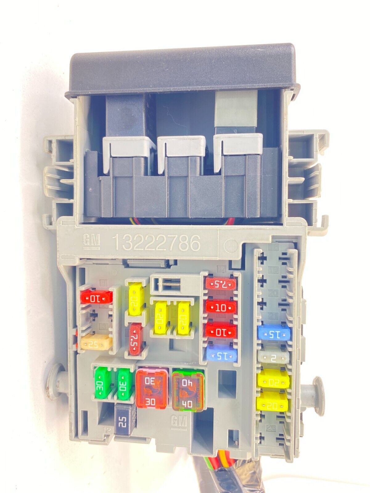 2012-2014 Chevy Cruze 1.4L Turbo AT Interior Fuse Relay Junction Box Panel OEM