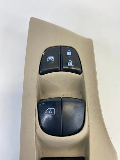 13-18 NISSAN ALTIMA FRONT LEFT DOOR MASTER WINDOW SWITCH W/ BEZEL 25401-3TA5A