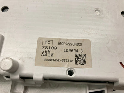 2005 HONDA PILOT SPEEDOMETER INSTRUMENT CLUSTER 254K MILES 78100-S9V-A410 OEM