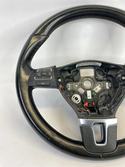 2012-2014 VOLKSWAGEN JETTA LEFT SIDE DRIVER STEERING WHEEL 5C0-419-091-AMUSZ OEM