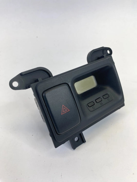 1999-2004 HONDA ODYSSEY CENTER DASH DIGITAL CLOCK & HAZARD SWITCH W BEZEL OEM