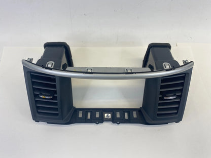 13-20 NISSAN PATHFINDER CENTER DASH RADIO BEZEL TRIM W/ AIR VENTS 682703KA0A OEM