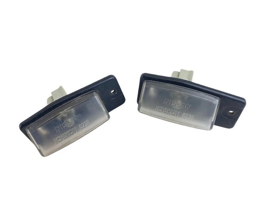 2010 2011 2012 NISSAN SENTRA SEDAN REAR LICENSE PLATE LIGHT LAMP SET PAIR OEM