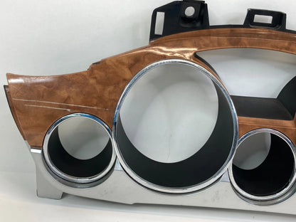 2008-2012 BUICK ENCLAVE DASH INSTRUMENT PANEL CLUSTER BEZEL TRIM 25886029 OEM