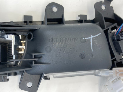 2009-2016 Audi A4 Quattro Rear Left Side Interior Door Handle w Lock Switch OEM