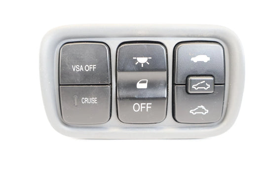 2005-2008 HONDA PILOT DASH CRUISE VSA OFF SUNROOF DOME LIGHT SWITCH PANEL OEM
