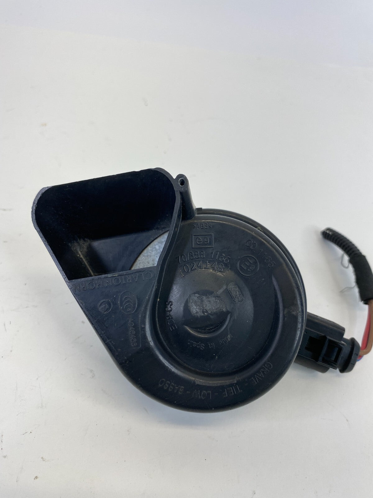 09 10 11 12 13 14 15 16 Audi A4 A4 Quattro Low Note Horn Siren Alarm Assembly