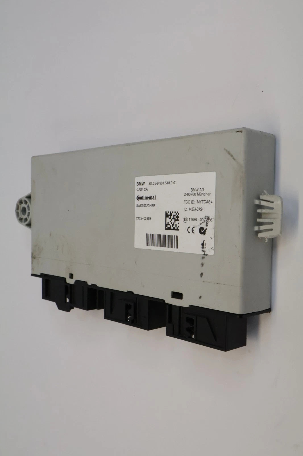 2011-2016 BMW 528I 535I CAS4 COMFORT ACCESS CONTROL MODULE UNIT 61359301518 OEM