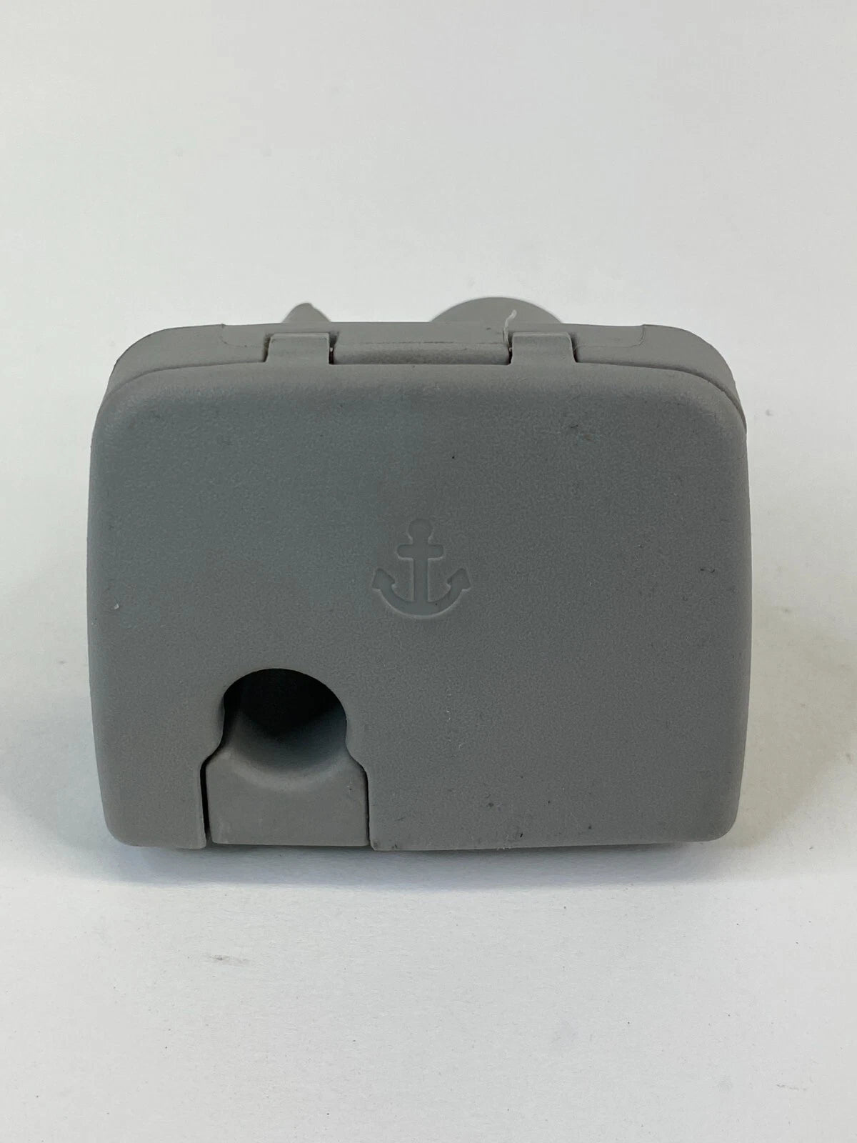 2004-2006 CADILLAC SRX REAR 2ND SEAT SAFETY BUCKLE ANCHOR HOOK COVER TRIM OEM