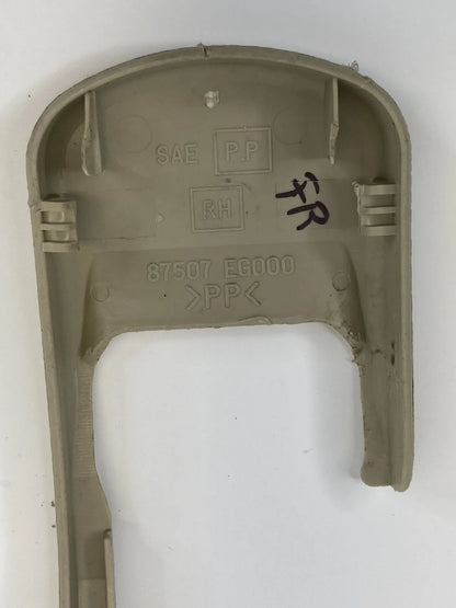 2006-2010 INFINITI M35 FRONT RIGHT SEAT TRACK END OUTER COVER 87507-EG000 OEM