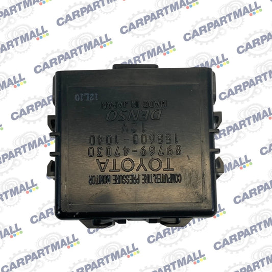 09-15 TOYOTA PRIUS TIRE PRESSURE MONITORING SYSTEM CONTROL MODULE 89769-47030