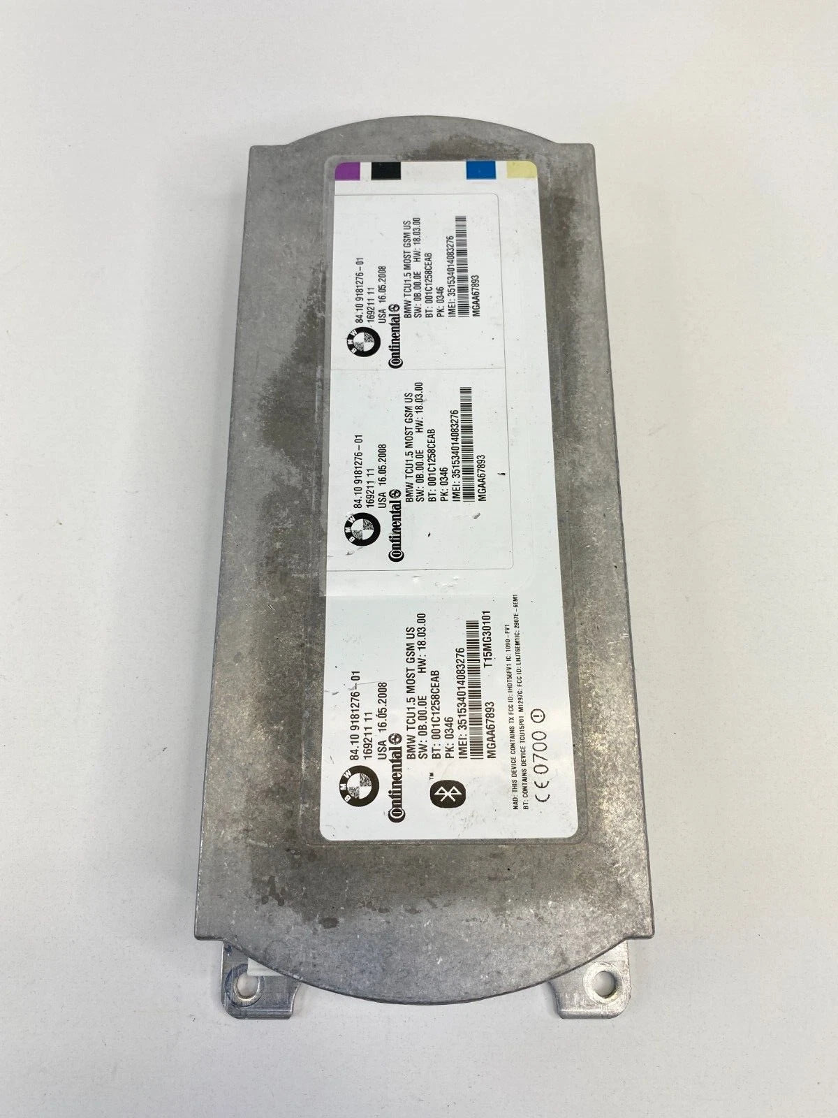 2007-2010 BMW 328I BLUETOOTH TELEMATICS CONTROL MODULE TCU OEM 84109181276-01