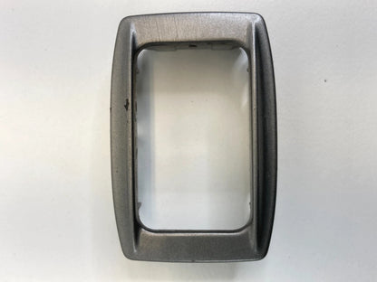 2009-2011 JAGUAR XF FRONT SEAT MEMORY CONTROL SWITCH BEZEL COVER SILVER OEM
