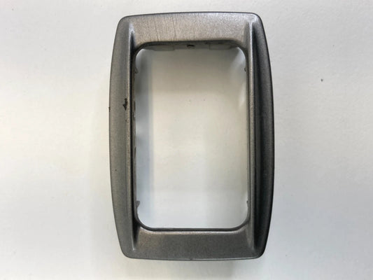 2009-2011 JAGUAR XF FRONT SEAT MEMORY CONTROL SWITCH BEZEL COVER SILVER OEM