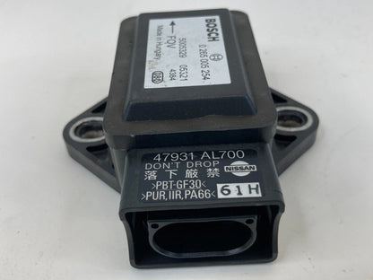 2003-2007 INFINITI G35 M35 M45 YAW RATE STABILITY SPEED SENSOR MODULE 47931AL700