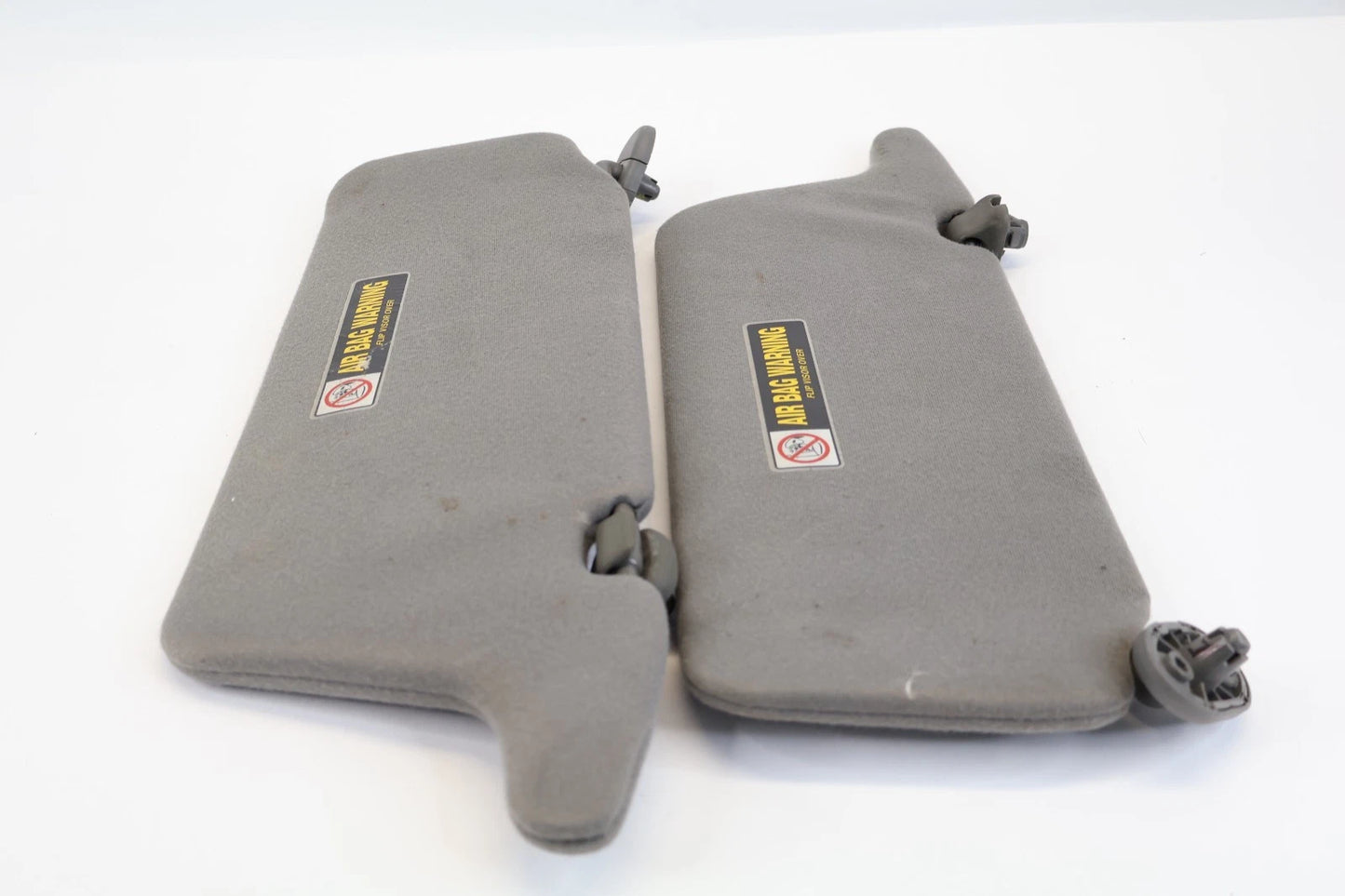 2001-2005 HONDA CIVIC ROOF SUNVISOR SUN VISOR SHADE PAIR SET LH RH W/ MIRROR OEM