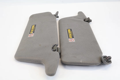 2001-2005 HONDA CIVIC ROOF SUNVISOR SUN VISOR SHADE PAIR SET LH RH W/ MIRROR OEM