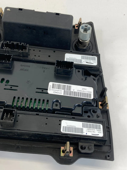 2005-2007 JEEP GRAND CHEROKEE A/C HEATER CLIMATE CONTROL PANEL BEZEL 56050093AC