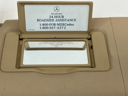 06-08 Mercedes-Benz ML 350 07 08 GL 320 Left Driver Sunvisor Sun Visor Shade