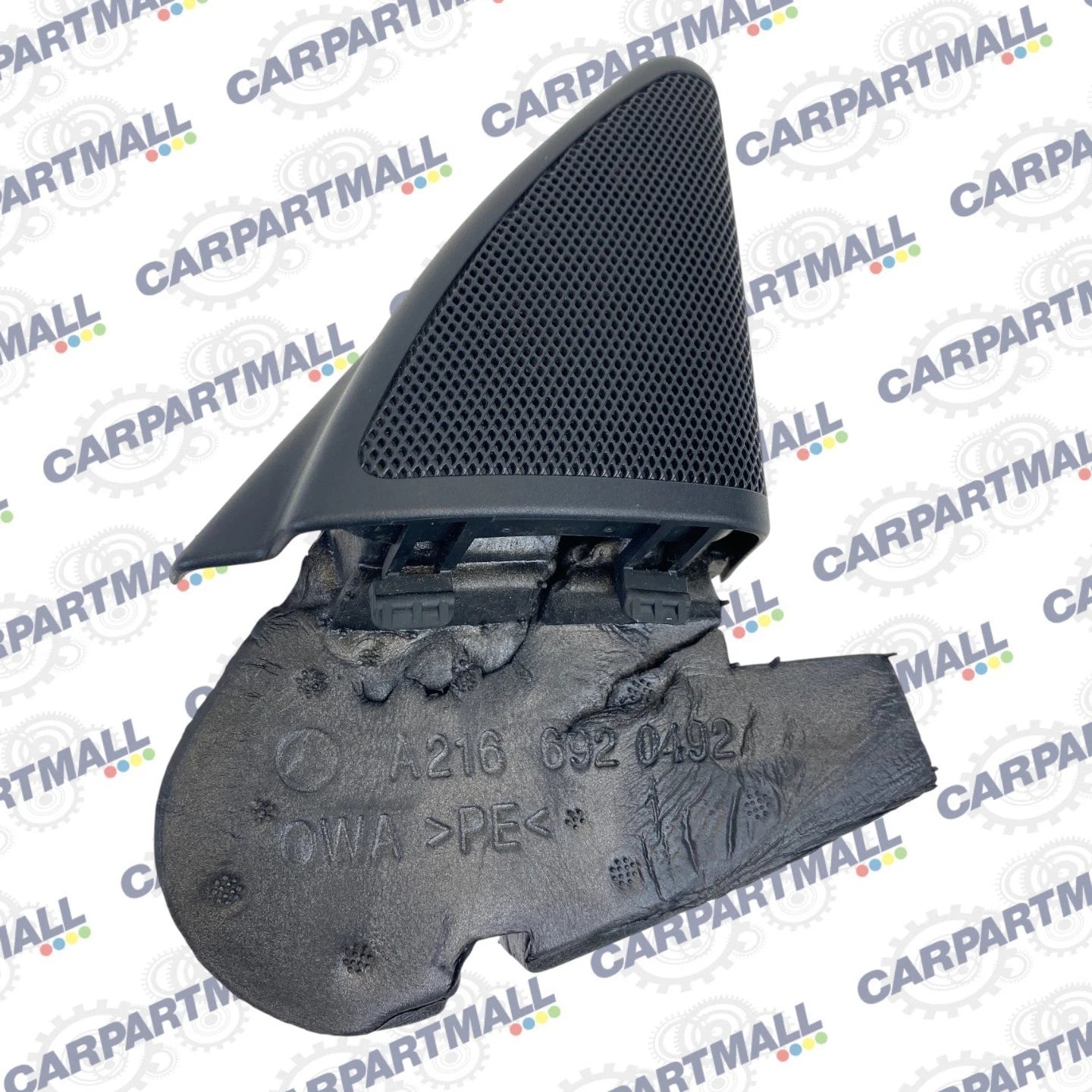 07-14 MERCEDES CL550 RIGHT FRONT DOOR PANEL SPEAKER TWEETER COVER 2166920492 OEM