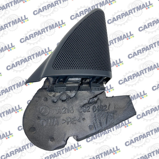 07-14 MERCEDES CL550 RIGHT FRONT DOOR PANEL SPEAKER TWEETER COVER 2166920492 OEM