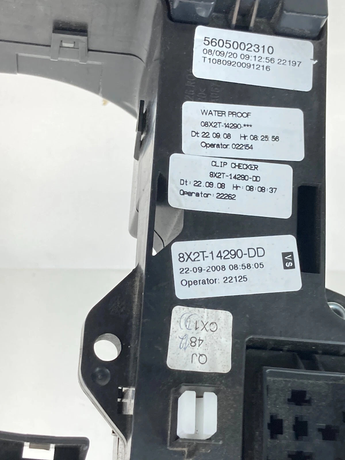 2009 JAGUAR XF 4.2L ENGINE COMPARTMENT FUSE BOX FUSEBOX RELAY 8X2T-14290-DD OEM