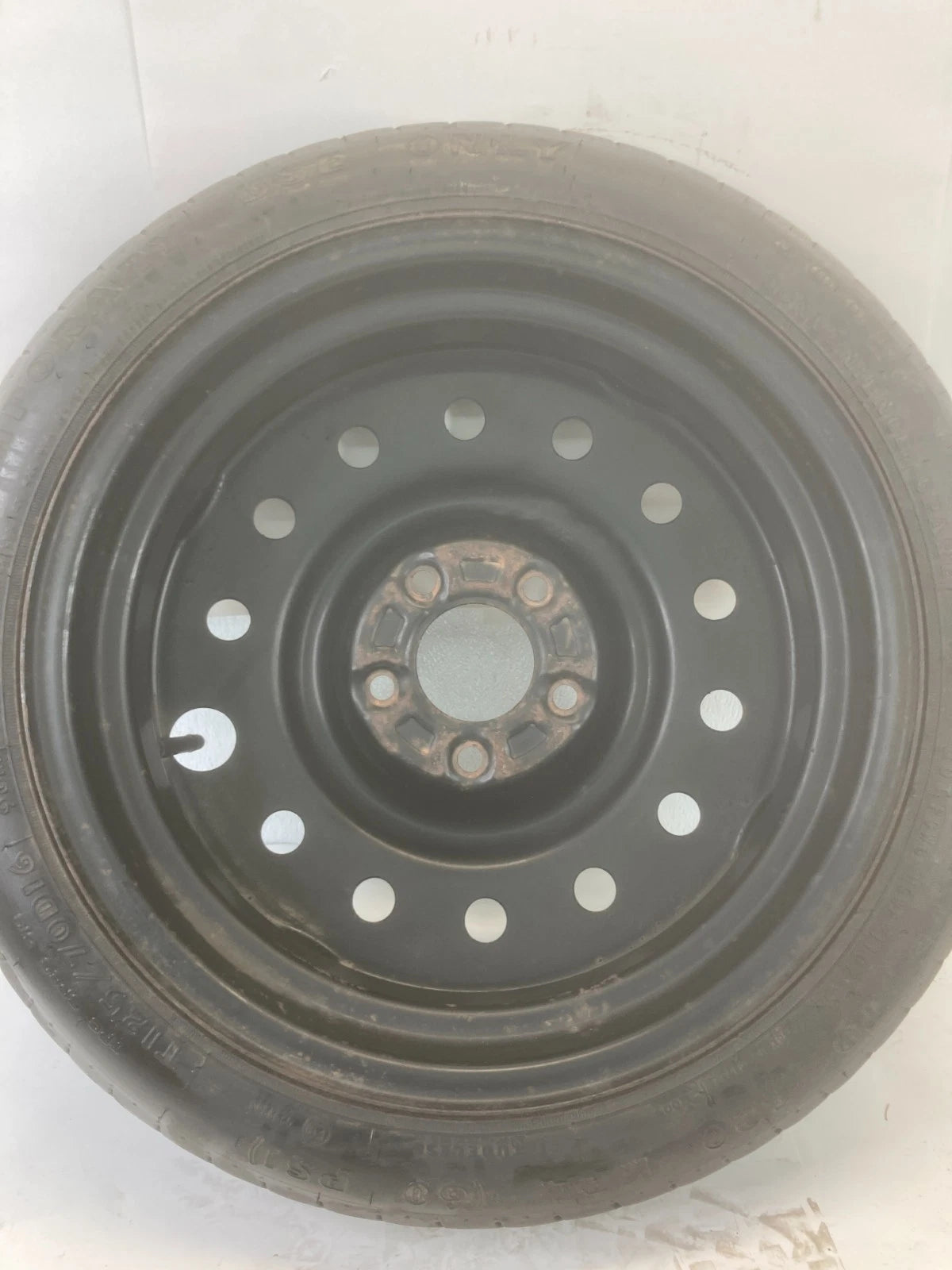 03-07 ACCORD SEDAN EMERGENCY COMPACT SPARE TIRE 16" DONUT WHEEL T125/70D16 OEM