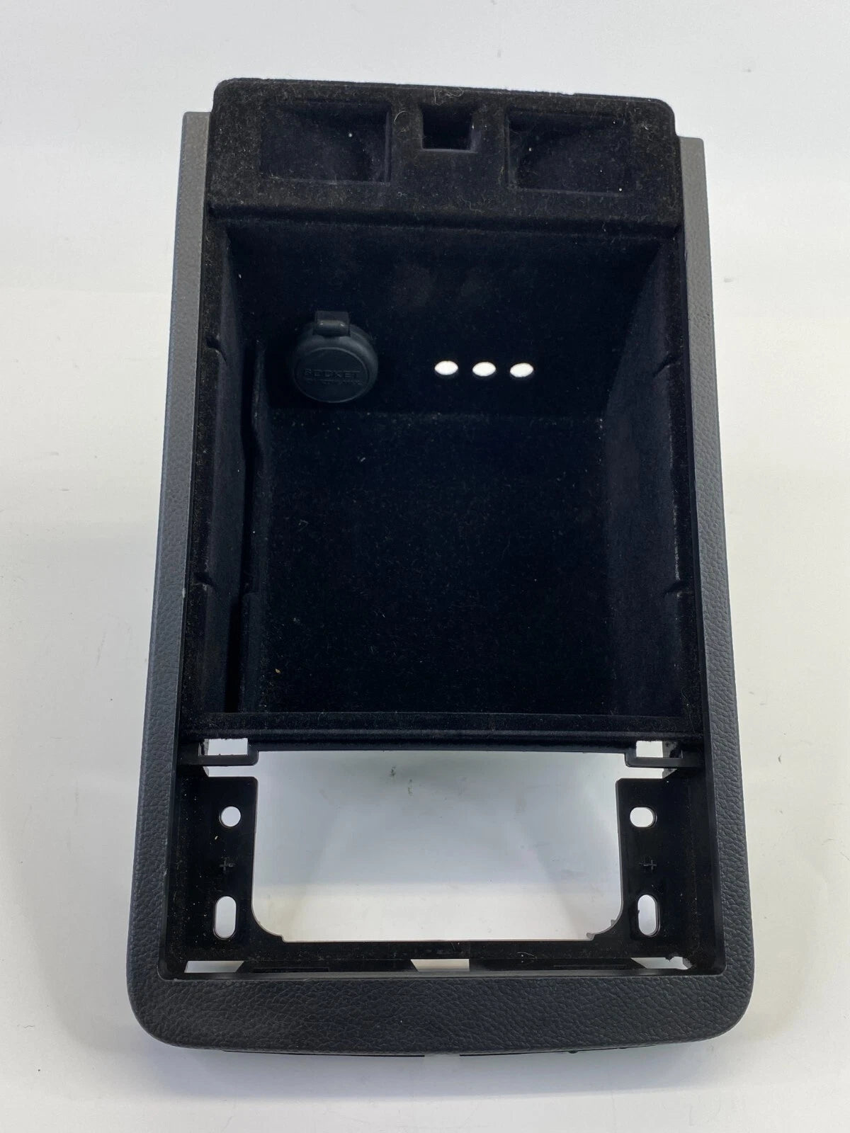 2007 2008 INFINITI G35 CENTER CONSOLE STORAGE TRAY TRIM 12V INPUTS OEM