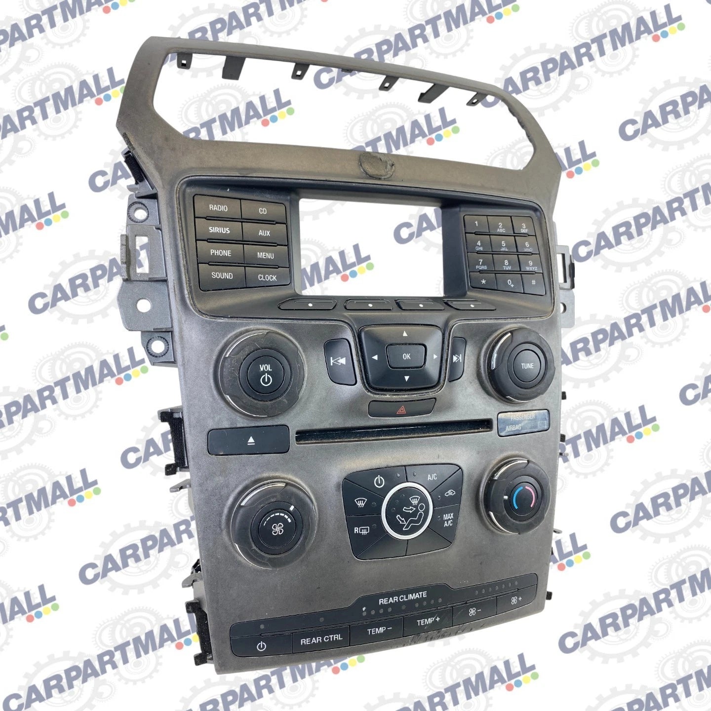 2013-2019 FORD INTERCEPTOR UTILITY RADIO CLIMATE CONTROL PANEL TRIM EB5T-18A802