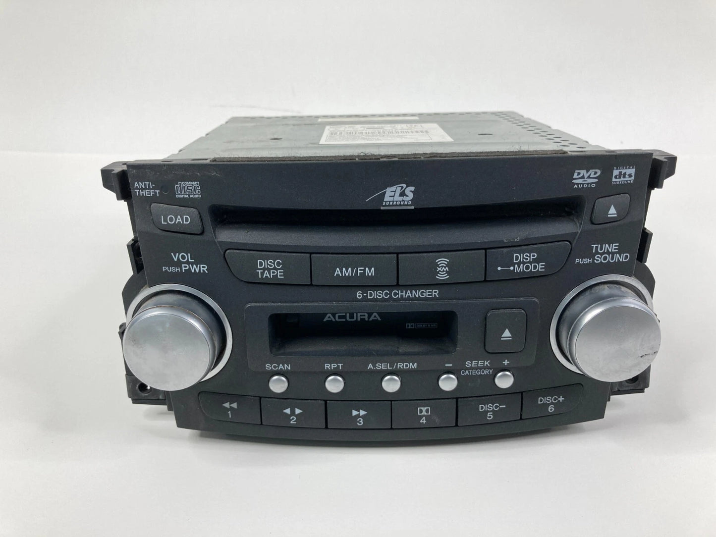 2005 2006 ACURA TL AM FM RADIO PLAYER CD DVD RECEIVER 39100-SEP-A411 OEM