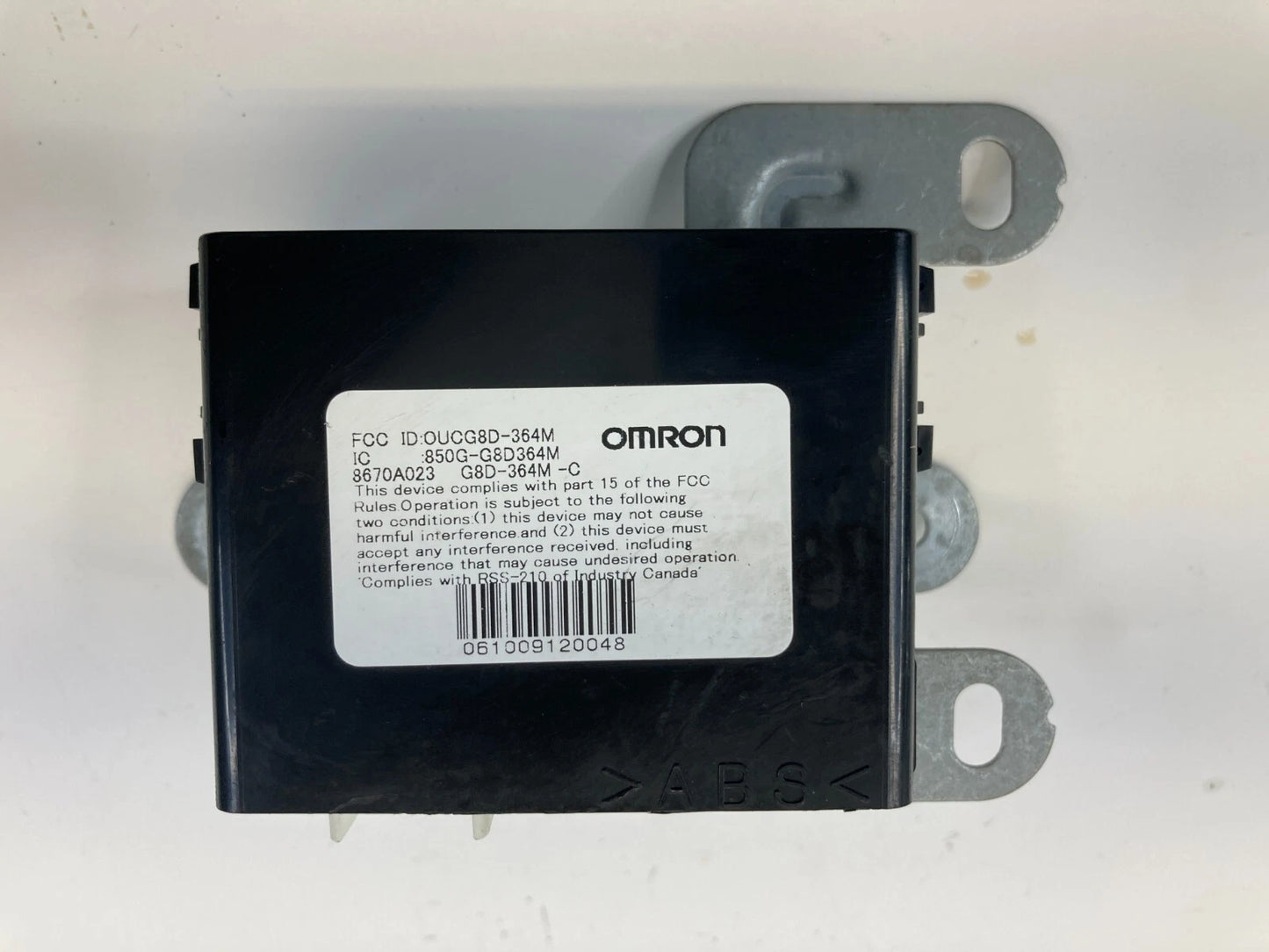 2007-2010 MITSUBISHI GALANT TIRE PRESSURE SYSTEM MODULE OEM FACTORY 850G-G8D364M