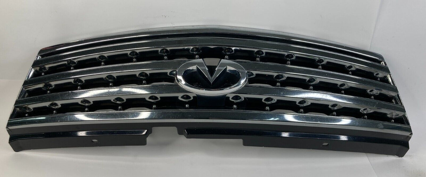 2006 2007 06 07 Infiniti M35 M45 Front Bumper Upper Grill Grille w/ Emblem OEM