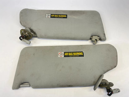 2003-2007 HONDA ACCORD DRIVER & PASSENGER LEFT & RIGHT SUN VISOR SUNVISOR SET