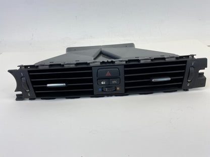 2006 BMW 330xi Dash Center Duct AC Air Vent Grille w/ Hazard Switch 64229130458