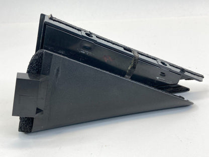 08-13 Nissan Rogue Rear Left Door Inner Corner Window Glass Cover Channel Trim